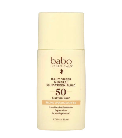 Daily Sheer Mineral Sunscreen Fluid SPF 50