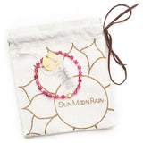 Jade Hot Pink Healing Bracelet