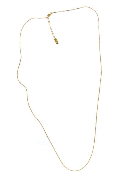 Gold Rolo Chain Necklace