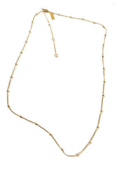 Gold Ball Chain Necklace