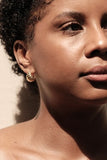 Venus Gold Hinged Hoop Earrings