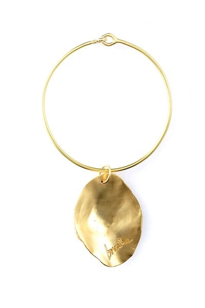 Breathe Shell Amulet + Bangle